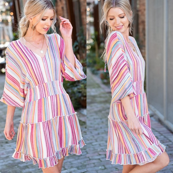 Dresses & Skirts - 'Happy Days' Striped Dress